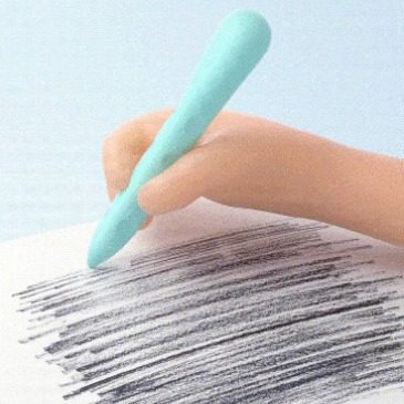 洞洞橡皮擦少屑小学生幼儿园通用超大橡皮少屑无毒干净长条型