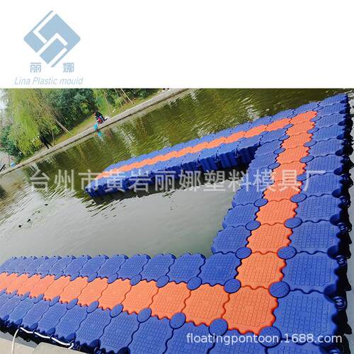 筒塑料FT浮船水上闲娱乐休漂浮走道游艇停靠浮板上塑料桶现货水浮