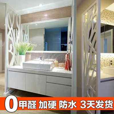 极速新品干湿分离玄关隔断高密度镂空雕花板镂空吊顶X过道隔断屏