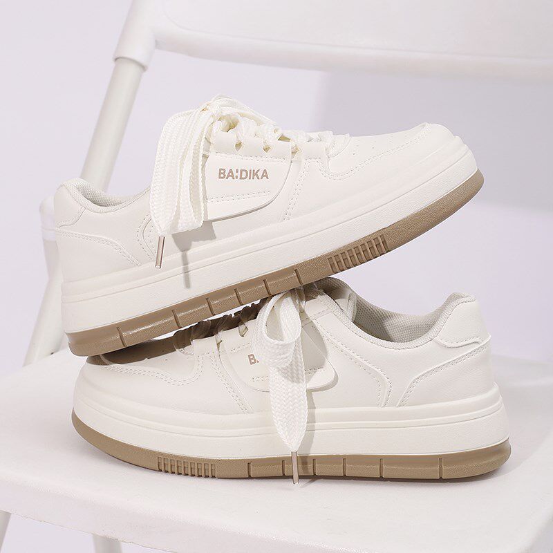 极速小白鞋c女春款2026新款爆款鞋子ins潮百搭小众韩系配裙子厚底