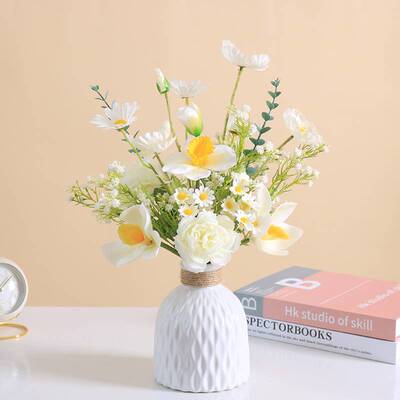 极速Autumn Artificial Daisy Flowers Silk BouqueRt Fake Flowe