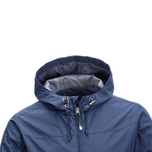 极速冲锋衣深蓝色XXXL工作服z纯色秋冬季防风防水加厚外套广告衫