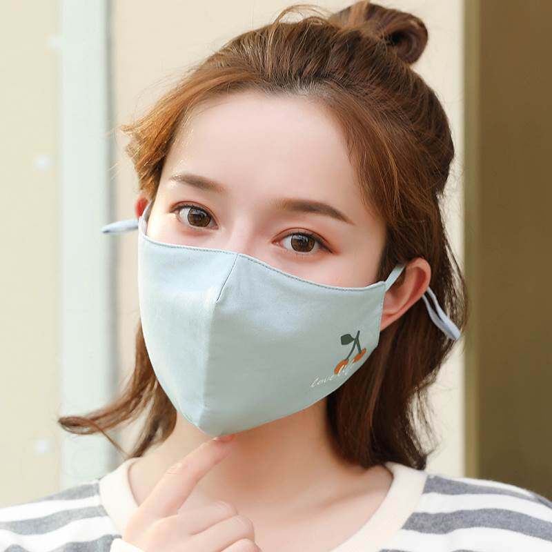 极速女冬季保暖口罩防风冬天加厚棉C布可爱3d立体显脸小女士防寒