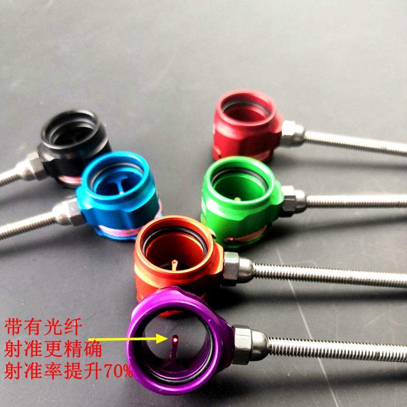 极速跨境销售TR100q5瞄头反曲弓瞄准器瞄点弓箭竞技比赛带光纤瞄