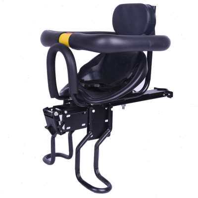 极速电动车儿童座椅前置电动w自行车坐椅电单车宝宝前座折叠电车