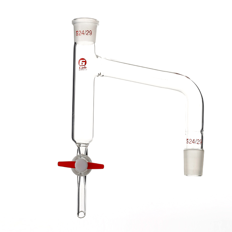 极速新玻璃h油水分离器 玻璃分水器实验室促