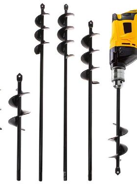 极速Black Home Yard Garden xFlower Plant Farm Planting Auger