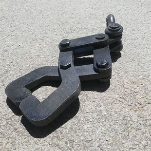 速发 钳工务维护夹钳施工工具 钢轨起重钳吊轮钳装 卸工具铁路吊装