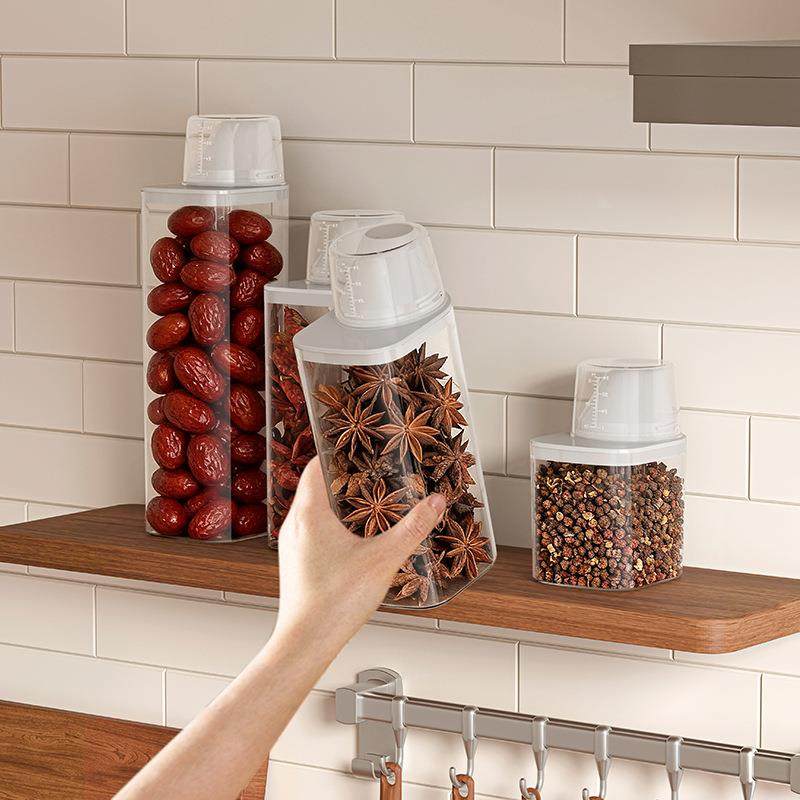 五谷杂粮收纳盒家用厨房豆子神器谷物密封面条挂面储存罐家用米桶,家居饰品,储物罐,淘宝优惠券,粉丝福利购,淘宝优惠卷