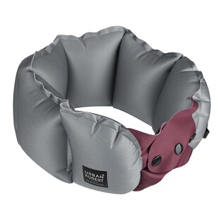 URBAN FOREST鼹鼠充气枕飞机枕脊椎枕护颈枕u型枕颈枕便携u形枕头