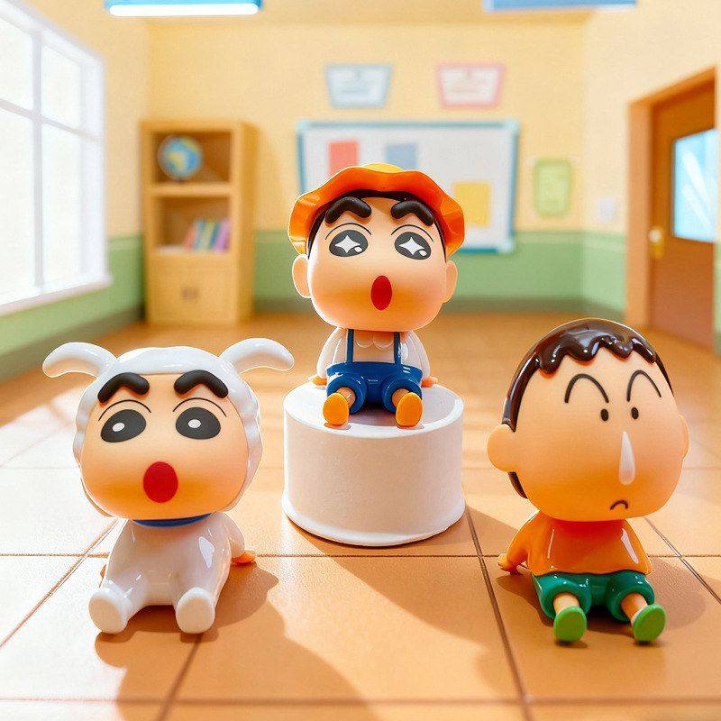 公仔蜡笔小新手办创意家居潮玩