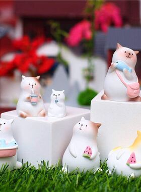 手办野餐摆件闺蜜礼物可爱桌面