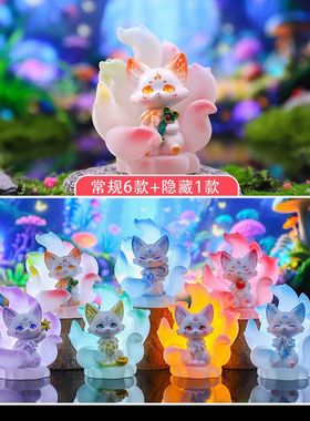 节日国潮古风礼物桌面盲盒摆件