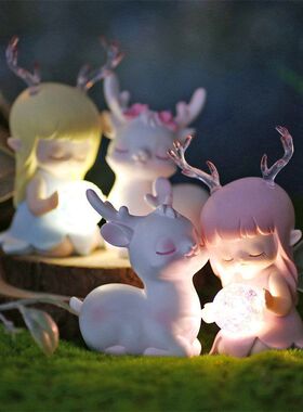 摆件守护小灯生日礼物装饰品可爱