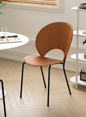 速发家用复古vitage餐椅设计师椅壳贝化妆书桌餐椅太桌