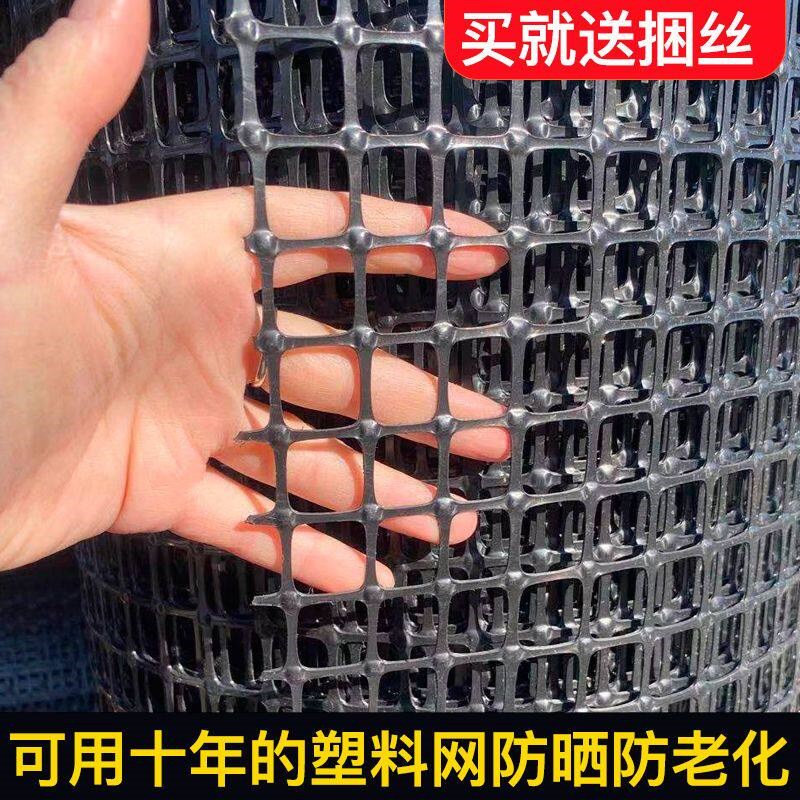 速发塑料网格防护养殖丝网菜园栅栏户外拦鸡网子圈玉米养鸡围栏网