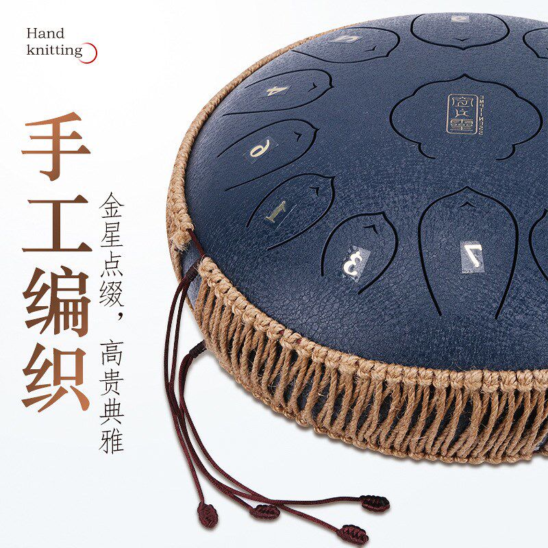 速发空灵鼓鼓绳包边棉音装饰边鼓工紫檀木1绳配件钢舌鼓手碟手槌