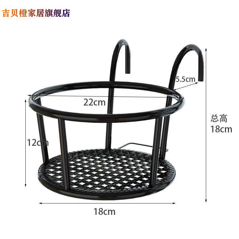 挂篮花盆阳台铁艺半壁挂植物绿萝盆吊兰悬挂多肉加厚耐用创意个性