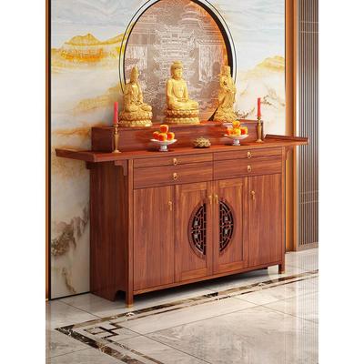 新中式实木供桌香案家用中式中堂供香桌佛台神台供台客厅供家仙桌