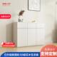 嗨佩小匠超薄餐边柜30公分白色窄型餐柜20cm实木储物柜薄柜收纳柜