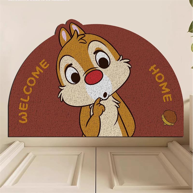 卡通入户门地垫家用丝圈脚垫进门玄关大门外门垫可裁剪免洗防滑垫