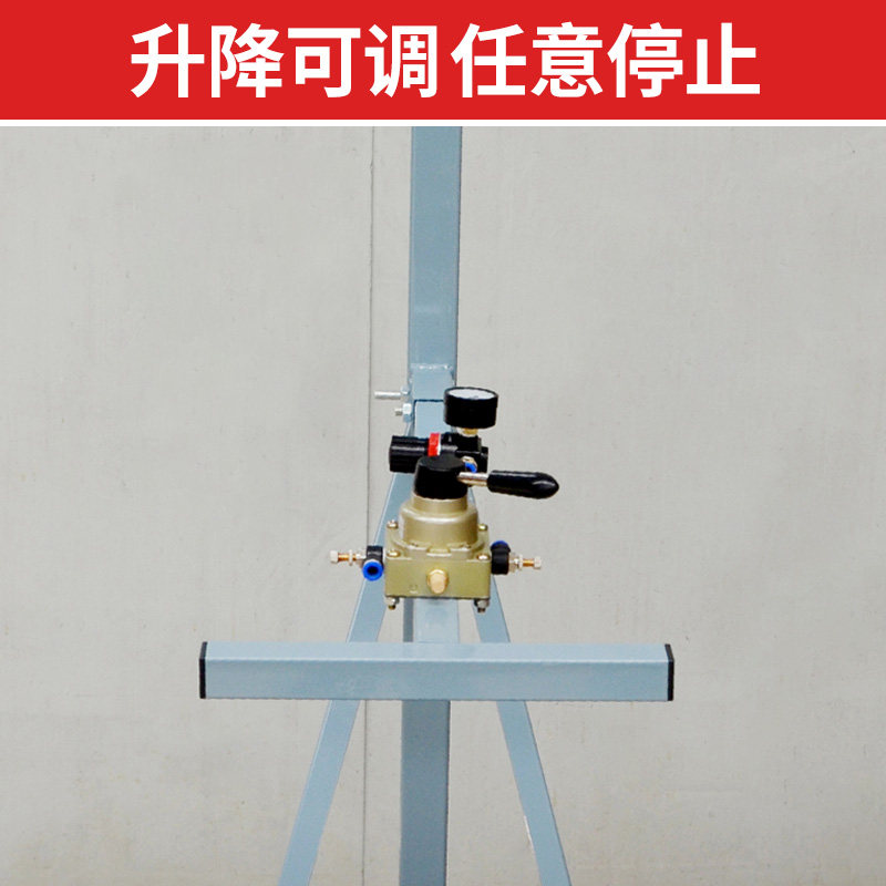 热销电锤支架气动升降式打眼机冲击钻架子吊顶吊筋V打孔全自动打