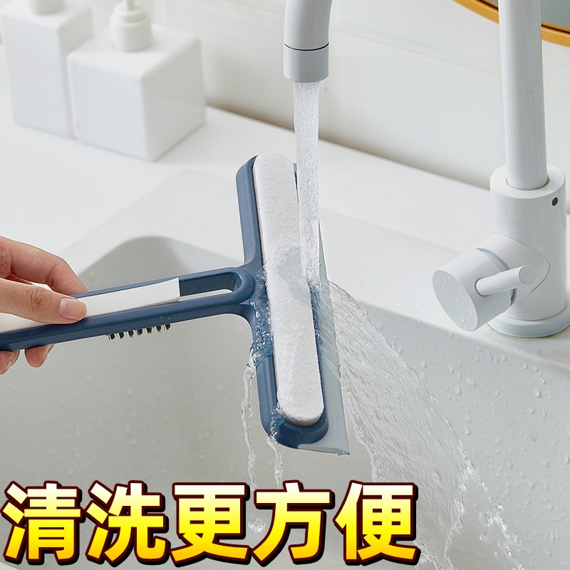热销手持式擦镜子洗刷浴室玻璃y刮水神器家用窗清洁工具台面迷你