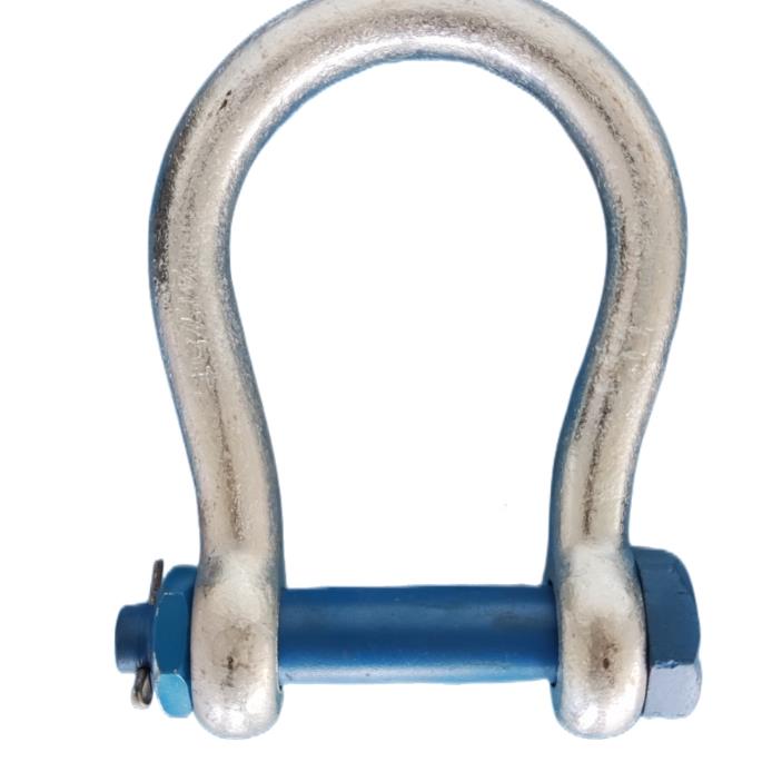 高强度大开口卸扣宽体马蹄形卸扣6.5吨8.5吨12吨25吨30吨