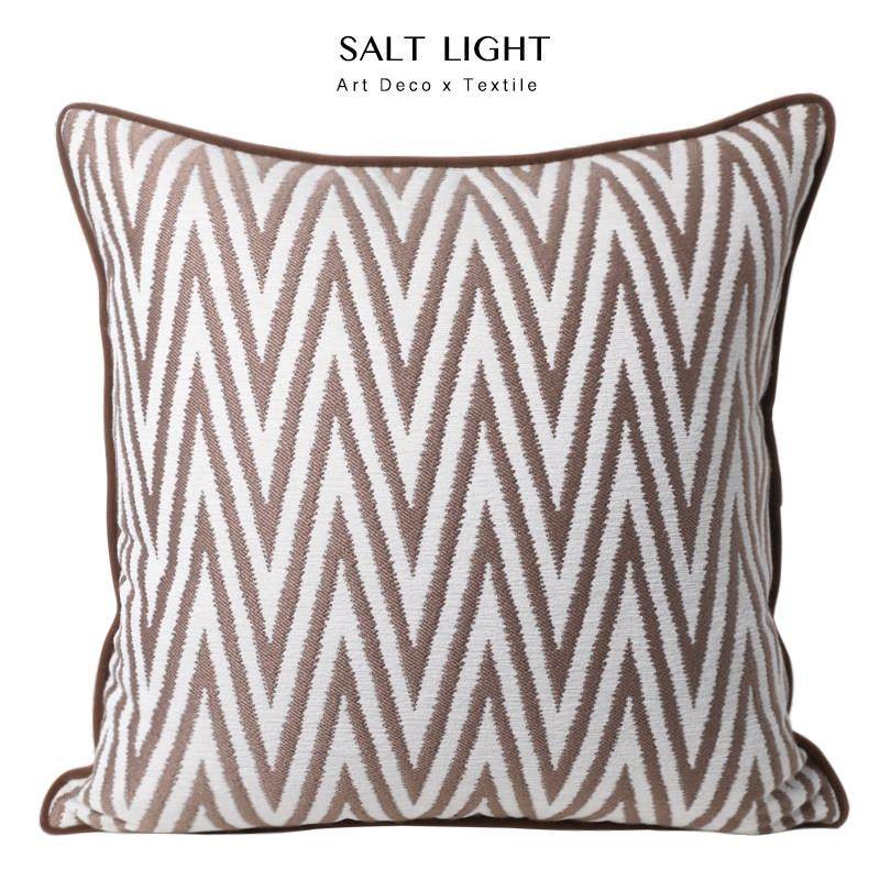 现代简约侘寂风棕色波纹肌理抱枕包绳工艺客厅沙发抱枕样板间靠垫,居家布艺,靠垫/抱枕,淘宝优惠券,粉丝福利购,淘宝优惠卷