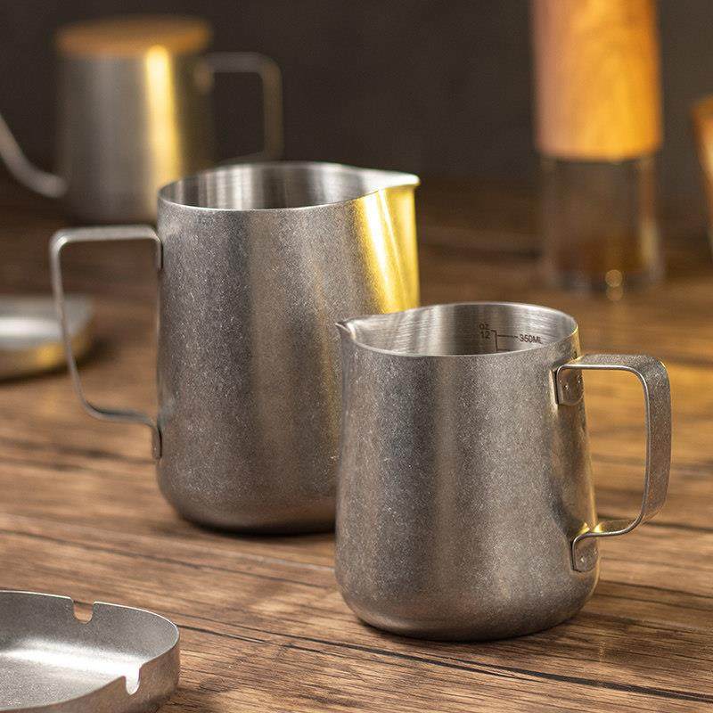 覆古怀旧咖啡器具不锈钢拉花缸尖嘴咖啡拉花杯专业打奶泡杯打奶缸,餐饮具,拉花缸/拉花杯/打奶缸,淘宝优惠券,粉丝福利购,淘宝优惠卷