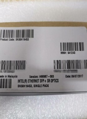Intel 10G光纤模块FTLX8571D3BCVI31;议价