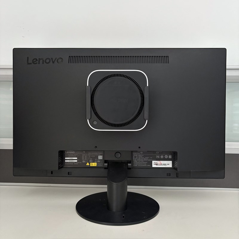 MacMini M4/M4Pro迷你主机收纳支架桌下显示器Y背后两用安装