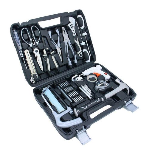 家用工具箱套装多功能家用汽车日用电工五金工具成套螺丝刀虎钳