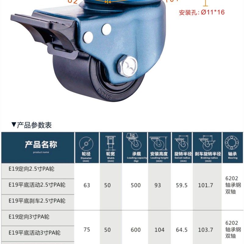德国EGT易加力2.5寸3寸低重心万向轮脚轮重型巨无霸工业设备轮,基础建材,脚轮/万向轮,淘宝优惠券,粉丝福利购,淘宝优惠卷