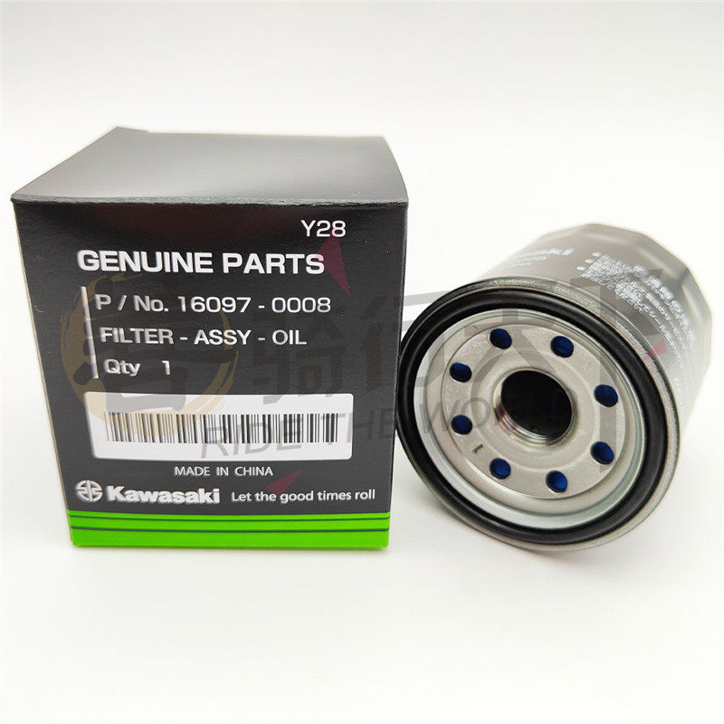 川崎原厂小忍者摩托车Ninja250/Ninja400机滤Z400/Z300机油滤芯格