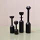 ins风格 家居装 饰木质烛台简约黑白木制蜡烛台样板房摆件摄影道具