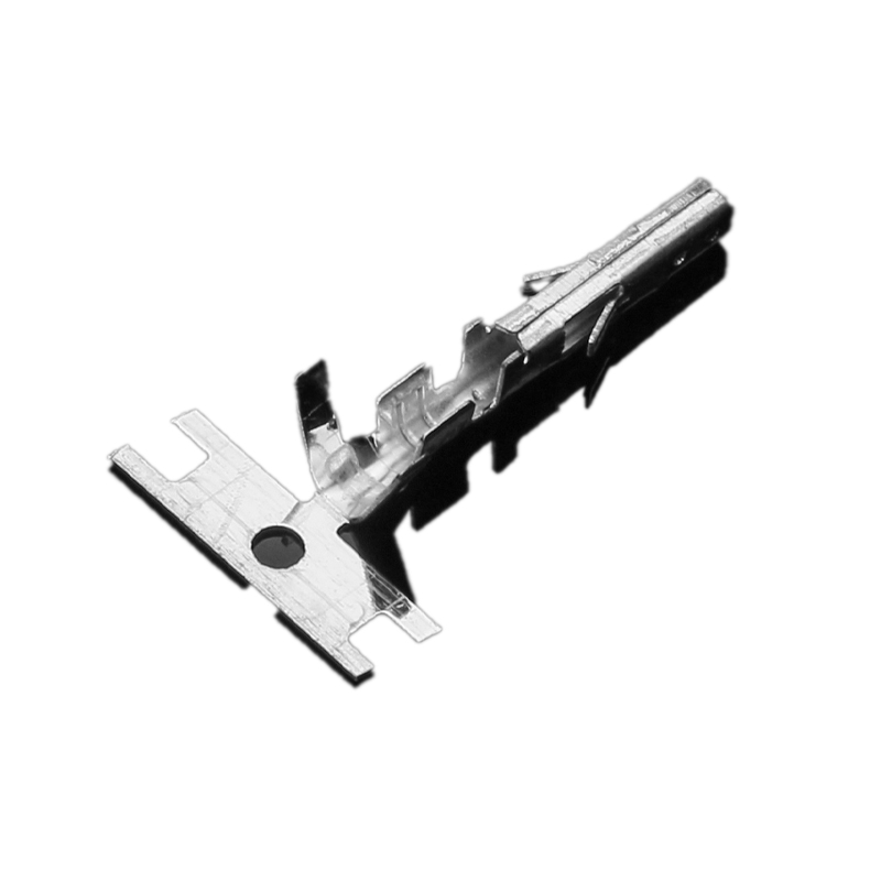 连接器5557-T/5556-T冷压接线端子插簧连绕端子簧X片接插件磷青铜