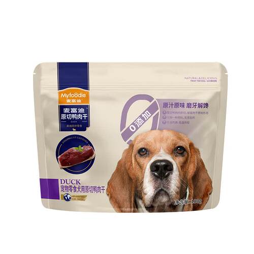 麦富迪原切鸭肉干犬用磨牙训练