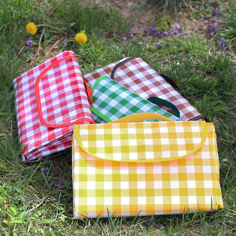 速发野餐垫户外防潮垫垫携野餐地便野餐布三层加厚露营垫子旅游铺