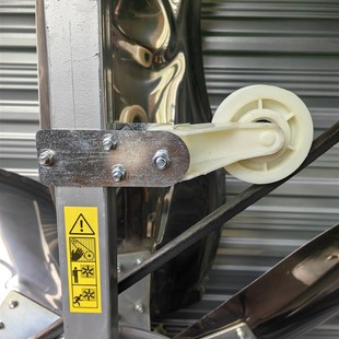 速发负压风涨免打孔压带轮轮紧张畜牧风机机紧轮尼龙调节轮耐磨