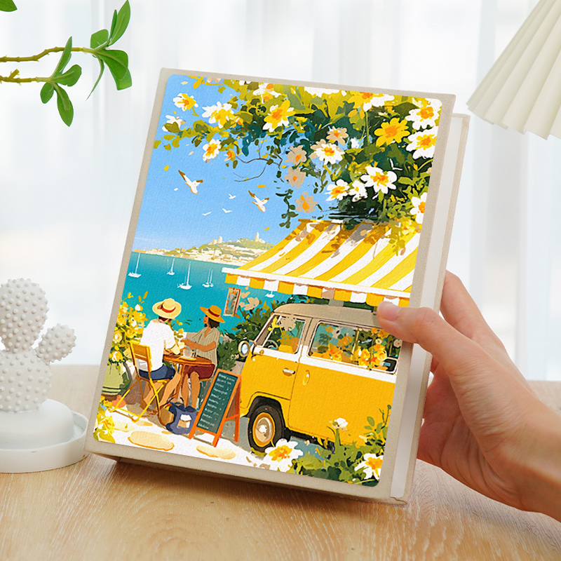 速发寸行侣册本纪念册情相大容量家庭影集5寸6相簿旅4照片收纳七