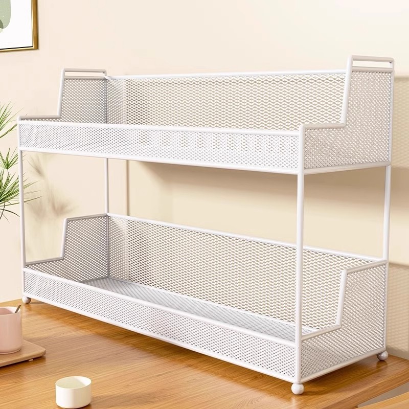 速发桌料置物架餐桌上子食架客厅水杯架零厨房台面调面多层储物收