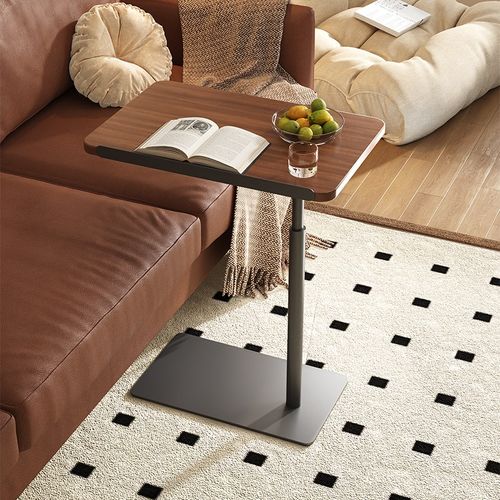 速发床边桌可升降电脑桌旋发边几移动客桌办公厅可沙转家用卧室小