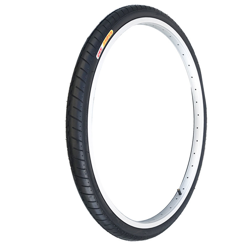 极速正新自行车轮胎24/26X1.50/1.7F5加厚钢丝26寸内外胎40-559黄