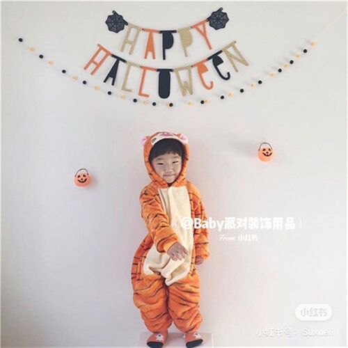 新品HaVlloween bat network letter launches flag sUlurry skew
