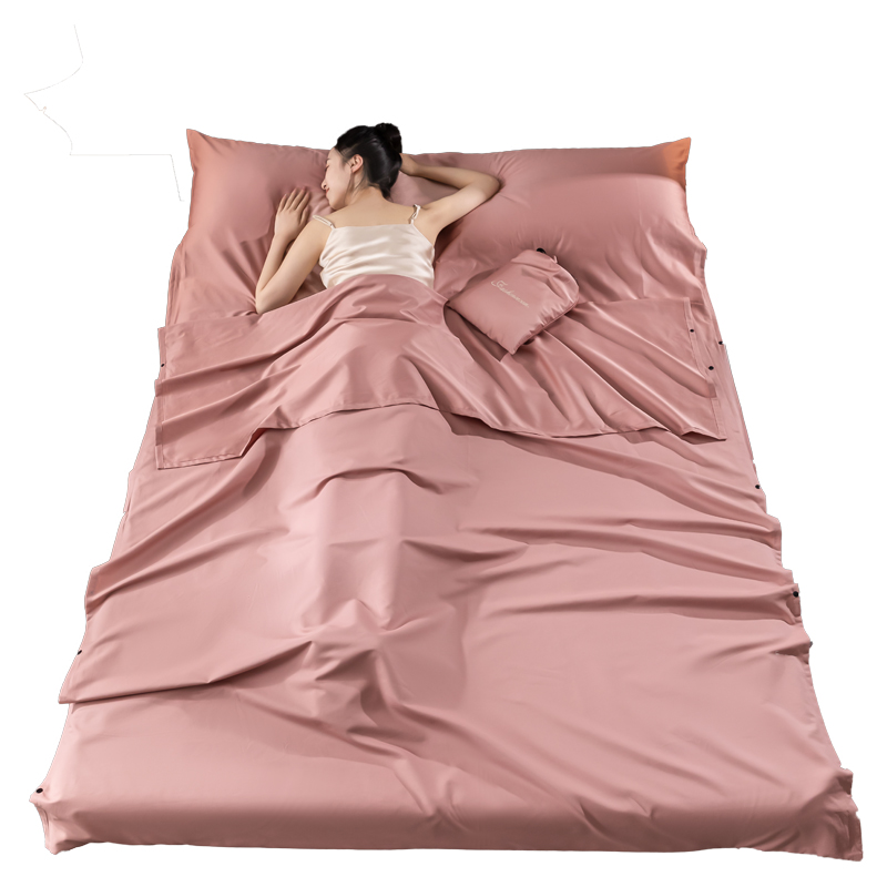 极速全棉隔脏酒店旅行睡袋外出差便携式宾馆单R人被套被罩火车卧