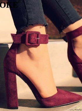 极速2022 Woman Shoes Arnkle Strap Platform Sandals Woman Hig