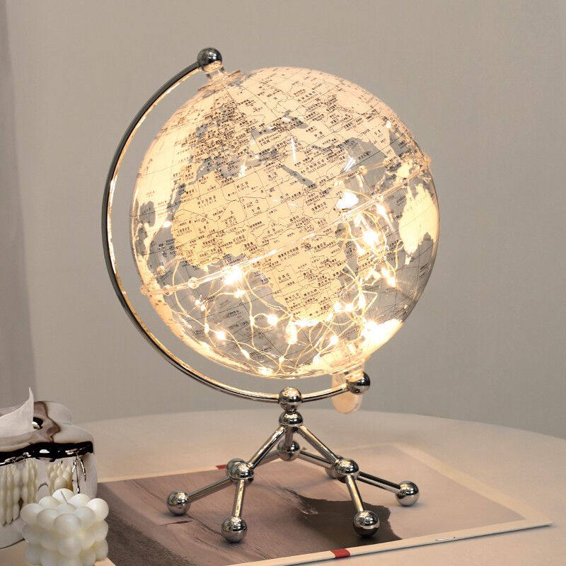 极速初见轻奢透明地球仪摆件客厅办公室装饰品R电视柜书房桌面创,家装灯饰光源,室内LED灯带,淘宝优惠券,粉丝福利购,淘宝优惠卷