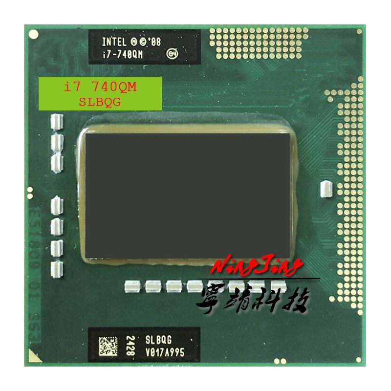 极速Intel Core i7-740qQM i7 740QM SLBQG 1.7 GHz Quad-Core Ei