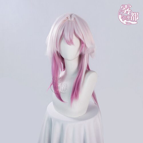雾都动漫崩坏星穹铁道三月七长夜月cos假发SP三月七cosplay假发女